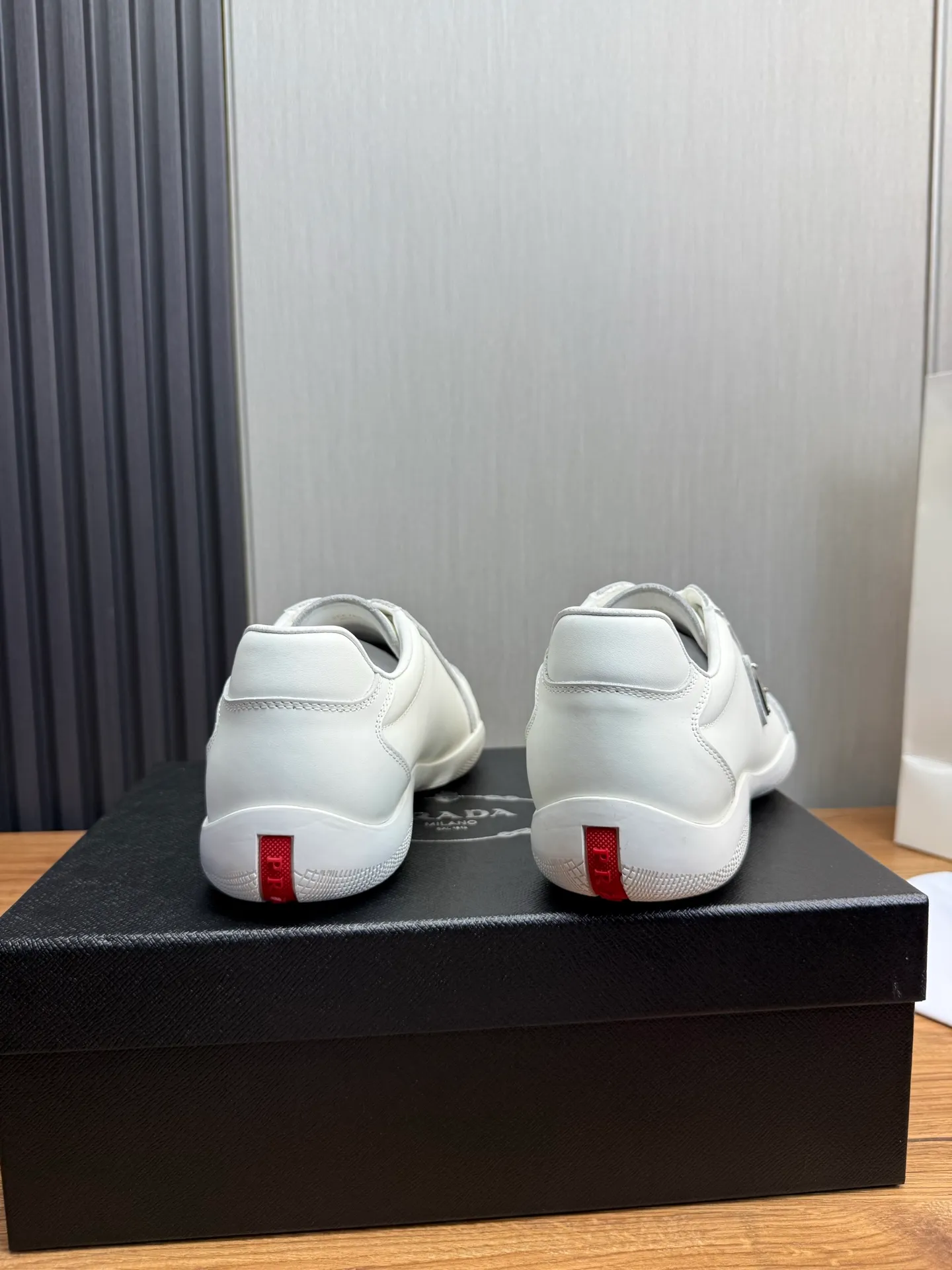 Men's shoes 💰760💰 [PRADA] New models synchronized with the official website, high-quality shipments ✔️Best sellers🔥 Original cowhide + cowhide lining, 1🆚1 replica, original original sole, 38-45 (men's 38.45 custom-made, non-refundable)